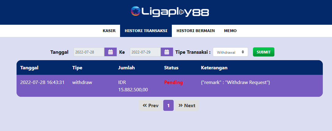 ligaplay88 Penipu